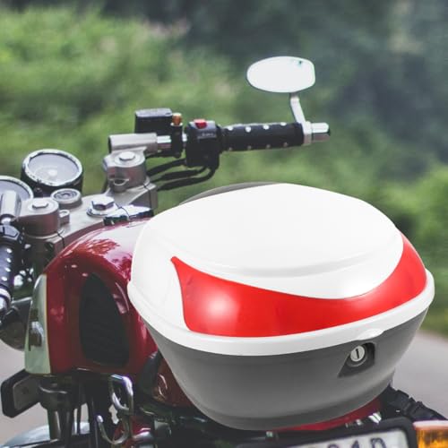 Rangement lors de la conduite à moto avec ce top case léger - 7