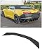 Extreme Online Store for 2016-Present Chevrolet Camaro All Models | ZL1 GM Factory Style ABS Plastic Primer Black Rear Trunk Lid Wing Spoiler