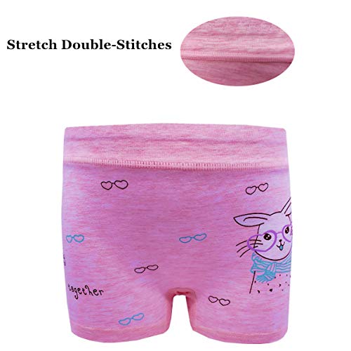 Little Girls Underwear Toddler Panties Cotton Boyshort 5 Pack3