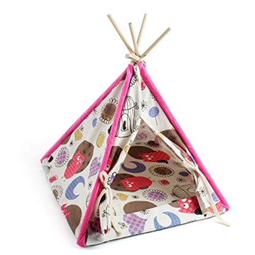 Carpa elegante para gatos y perros pequeños con estera confortable extraíble M 5