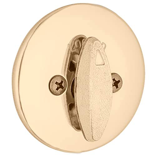 Kwikset 660 Single Cylinder Deadbolt Featuring Smartkey® In Polished Brass #TOP2