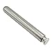 JUJOR Stainless Steel Hip Flask Like Cigar Long Round Bottom Tube 2 oz. Mirror Polished & Flask Funnel