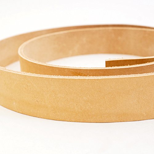 Slc Vegetable Tanned Leather Belt Blank (1-1/4" X 50") Strip 8/9 Ounce Full-Grain Import Leather Strip #TOP2
