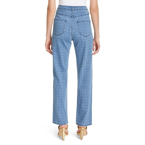 DEE OCLEPPO Women's Matilda High Rise Straight Leg Jean Standard3