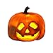 Alacritua Lampion na dynię na Halloween, przenośny kosz na dynię na Halloween, wbudowana dekoracja LED na Halloween, na imprezę w ogrodzie