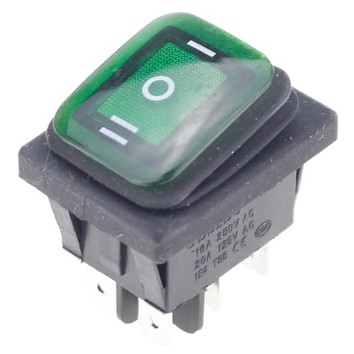 Interruptor resistente de 6 pines para solucionar averías eléctricas en barcos y coches 3