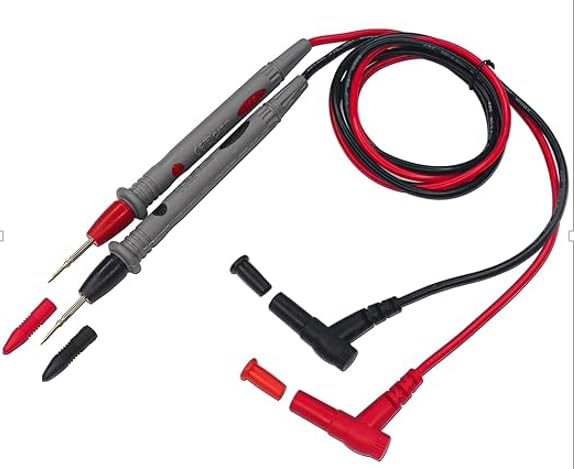 SP Electron Pack of 1 Pcs Multimeter Test meter Leads with Banana Plug Digital Clamp Tester voltmeter Probe Test Probes Leads for Multimeter Electronic Test Leads-image-35
