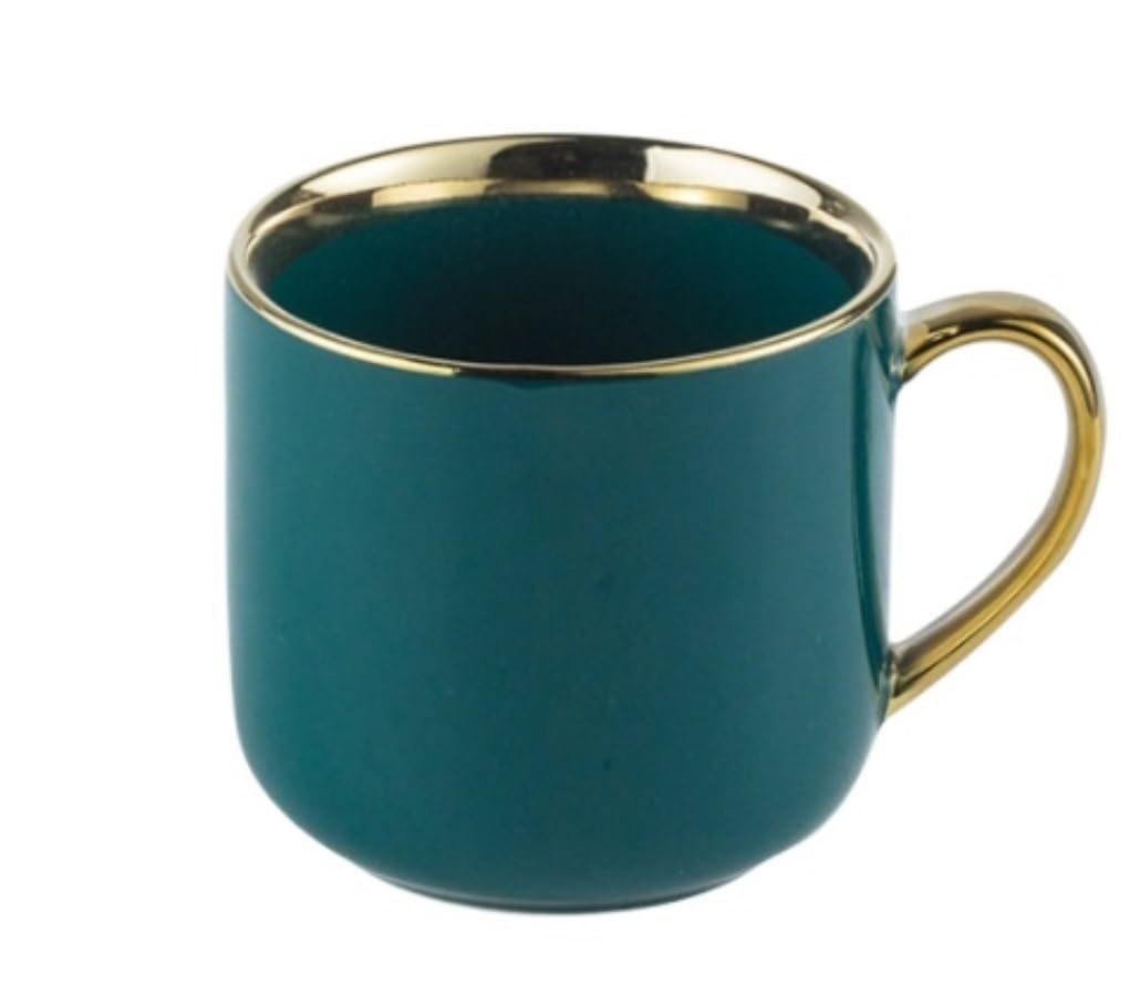 Tazzine da Caffè Tazza di Tè Tazze Tazza In Ceramica Tazza Per Ragazze Bella Tazza Da Tè Per Caffè Tazza Da Bere Per Coppia Adatta Per L'ufficio Tazzine Caffè Tazza da Caffè ( Color : C , Size : 400ml