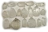 ONE Pound Small Quartz Rock Crystal Points Healing Stones