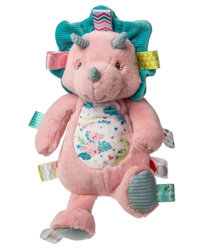Image of Taggies Stuffed Animal Soft Toy, 12-Inches, Aroar-a-Saurus Dinosaur