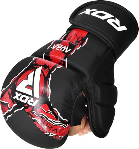 Gants de Grappling RDX Aura Plus F17 de Qualité Supérieure pour Sparring