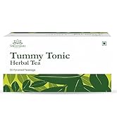 Shivamastu Ayurveda Tummy Tonic Herbal Tea - 20 Tea Bags | With extracts of Mint & Haritaki | Sup...