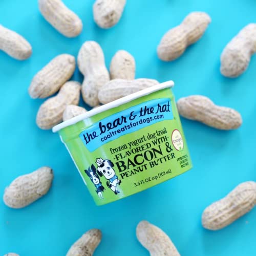 THE BEAR AND THE RAT Bacon & Peanut Butter Dog Treat, 14 FZ Healthy