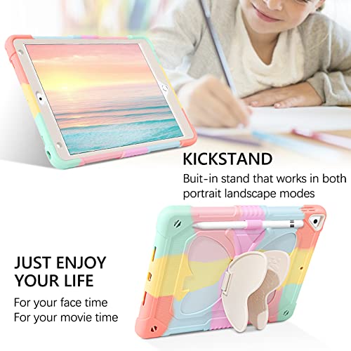 Guagua X1440-2022 Compatible For Ipad Air 2 Case For Kids, Ipad 6Th/5Th Generation Case 2018/2017, Ipad Pro 9.7 Case Kickstand Cover 2 In 1 Rugged Shockproof Anti-Scratch Tablet Case thumb #2