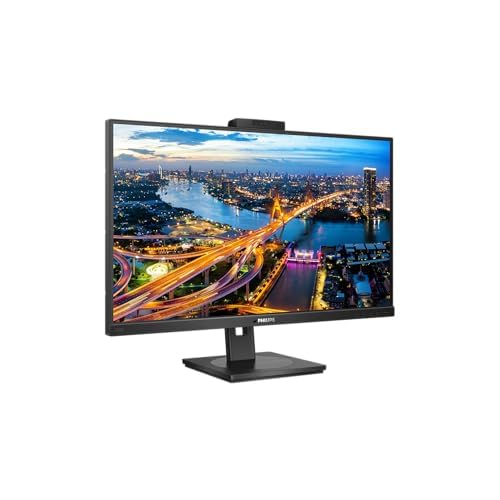 Philips Monitors 276B1JH - 27 Zoll QHD USB-C Docking Monitor, Webcam, höhenverstellbar (2560x1440, 75 Hz, HDMI, DisplayPort, USB-C, RJ45, USB Hub) schwarz