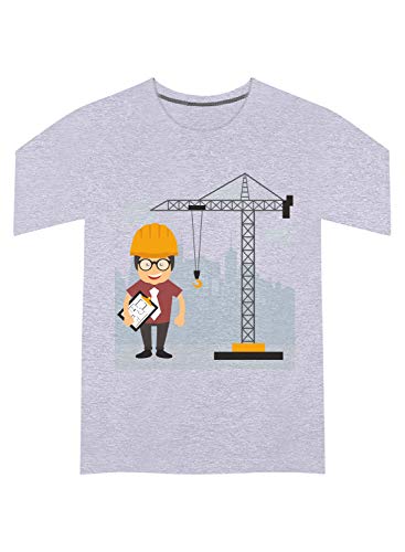 Image of CreativiT Graphic Printed T-Shirt for Unisex Engineer Tshirt | Casual Half Sleeve Round Neck T-Shirt | 100% Cotton | D00152-16