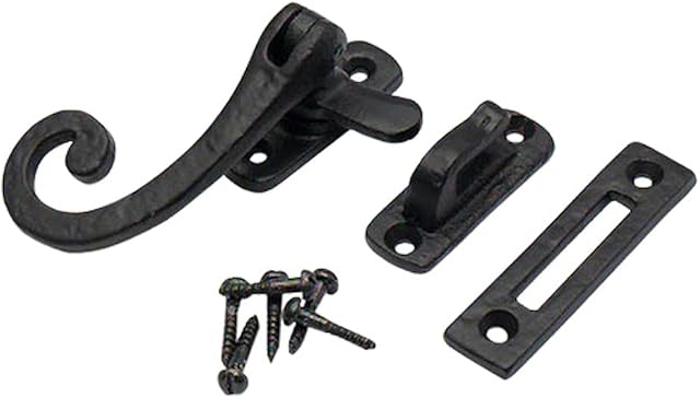 Merriway® BH01579 Window Casement Fasteners - Black Antique