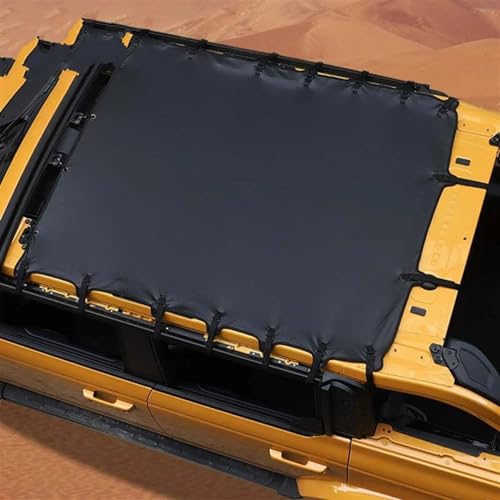 Toit voiture en cuir avec protection solaire UV premium pour Bronco 4 portes - 3