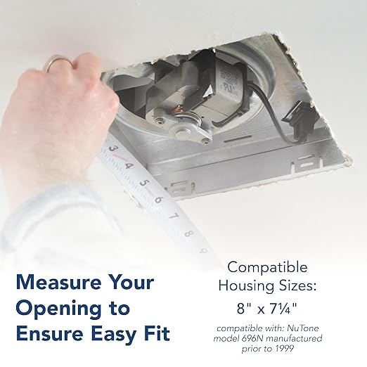 Image of Broan-NuTone Genuine Replacement Motor /Wheel for 50 CFM Bathroom Fans, Fits Select Models