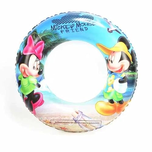 Image of Pack of 4 Inflatable Swimming Ring for Kids | Age 3 to 10 Years | Cute & Colorful Cartoon Design | Pool Float Tube for Summer Fun, Beach & Swimming Pool Use BY-SEKOY