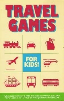 Paperback Travel Games for Kids Book