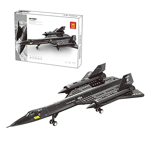 WANGE Maqueta de SR-71 Blackbird. Modelo de Avión de Reconocimiento Estratégico para Armar con Bloques. Aeromodelismo 1:74 | Ya disponible en tu tienda friki favorita! En mundofriki.es! WANGE Maqueta de SR-71 Blackbird. Modelo de Avión de Reconocimiento Estratégico para Armar con Bloques. Aeromodelismo 1:74 | Ya disponible en tu tienda friki favorita! En mundofriki.es!