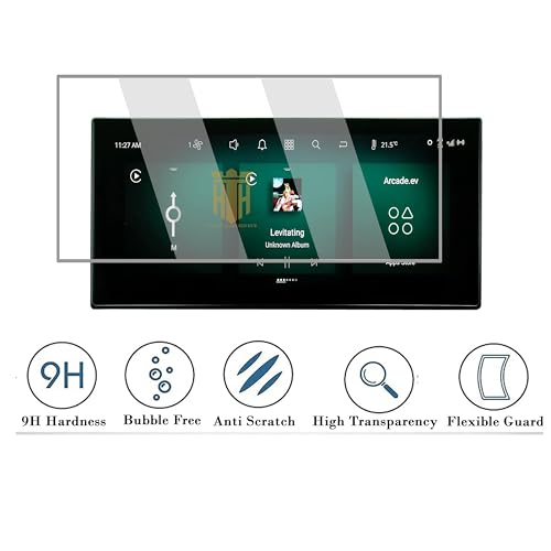 Image of (PACK OF 4 Screen Guard For TATA NEXON EV 2023-2026 /10.25 INCH INFOTAINMENT + STEERING + INSTRUMENT CLUSTER + AC PANEL Protector [Not Tempered Glass] (Nexon.Ev)