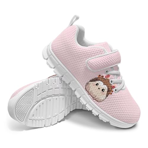 Doojoayie Little Girl Tennis Shoes School Sneakers for Girls Hook and Loop Footwear2