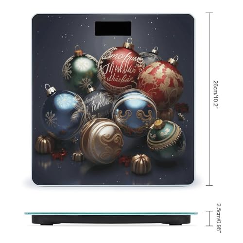 Báscula digital de baño con plataforma de vidrio templado miniatura 2