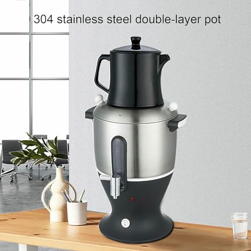 Machine à thé électrique samovar en acier inoxydable pour maison et bureau - 3