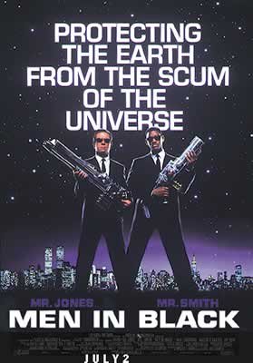 Affiche Men In Black 60x90 cm pour habiller un grand mur blanc vide
