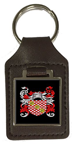 Porte-clés Gaston avec blason gravé idée cadeau anniversaire
