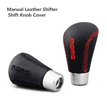 momo 530jp　5セット Amazon.co.jp: シフトノブ 5速 MT 赤 ユニバーサル PUレザーMOMO