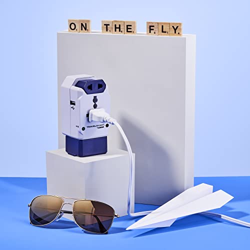 Conair Universal Travel Adapter With Usb, European Travel Plug Adapter With Surge Protection, All-In-One Travel Adapter Worldwide #TOP5