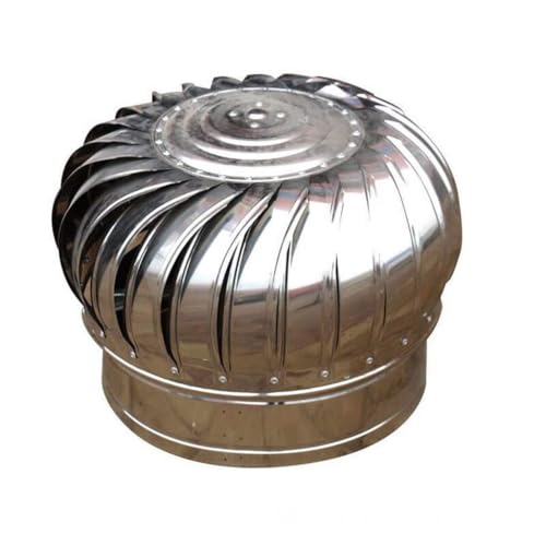 MQXDNFDC Tapa giratoria de acero inoxidable para chimeneas, para chimeneas y rejillas de escape, 110 mm (150 mm) (150 mm)