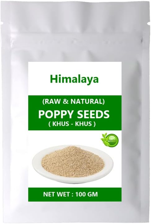 GREENELAND Himalaya POPPY SEED (KHAS KHAS/POSTA DANA) 100 GM