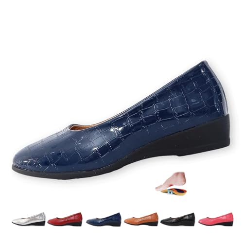 Imagen de Zapatos de cuña con soporte de arco cómodos para mujer