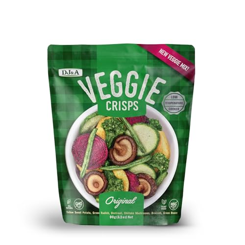 DJ & A Veggie Crisps Original 3 x 90g