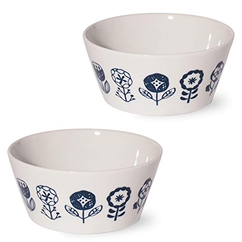 Minorutouki Small Bowl, Plantery, Flower Ring, Kuresu, 16.1 fl oz (470 ml), Lightweight Cutting Pot, Pack of 2