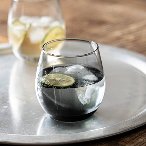 �ۂ����b�N�O���X �O���[ 320cc (����:8.7cm)