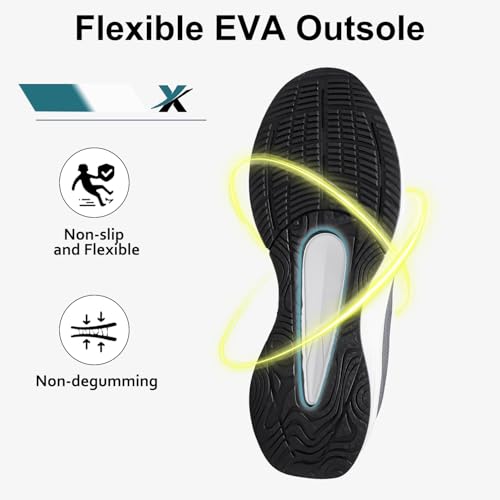 Image of BQQ Men's Walking Shoes Lightweight Breathable Running Sneakers Comfortable Tennis Athletic Shoes for Gym, Workout & Daily Wear