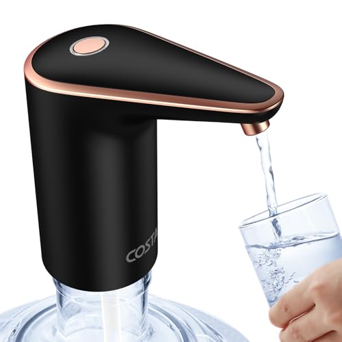 COSTAR Water Dispenser Pump for 20 Litre Bottle, USB Rechargeable...