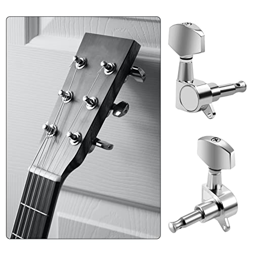 Colexy 6 Pièces Guitare Mécaniques Boutons, 3L3R Mécanique guitare Clés Chevilles Mécaniques, Guitare Cordes Tuning Pegs… - Les Beatles, Paul McCartney, John Lennon, RIngo Starr, George Harrison Colexy 6 Pièces Guitare Mécaniques Boutons, 3L3R Mécanique guitare Clés Chevilles Mécaniques, Guitare Cordes Tuning Pegs… – Image 5