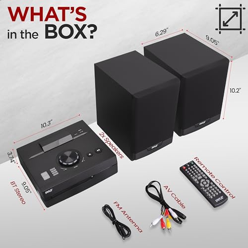 Pyle PHSKR26 Home Stereo Shelf System thumb #6