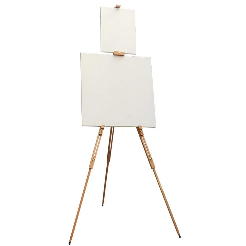 Caballete de artista ajustable, caballete trípode plegable portátil madera, cuaderno bocetos lienzo for pintura