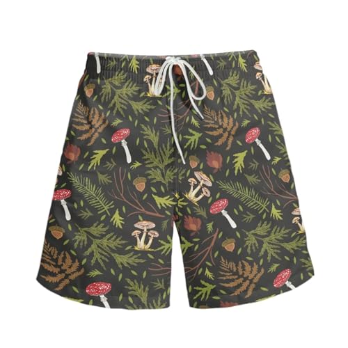 Yewattles Men's Mesh Shorts Casual Elastic Waist Drawstring Summer Beach Shorts4