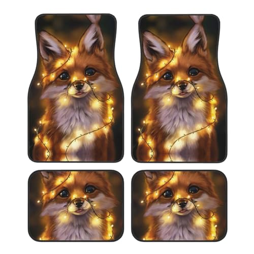 Tapis de voiture renard mignon pour protéger votre habitacle en famille