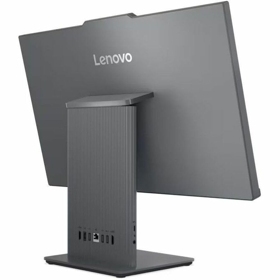 Image of Lenovo IdeaCentre 24ARR9 F0HR001MUS All-in-One Computer - AMD Ryzen 3 7335U - 8 GB - 256 GB SSD - 23.8 inch Full HD Touchscreen - Desktop - Luna Gray - AMD Chip - 1920 x 1080 - Windows 11 Home - Radeon 66