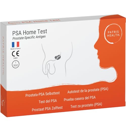 Patris Health® Prostata-PSA-Selbsttest, Schnelltest zur Bestimmung erhöhter PSA-Konzentration