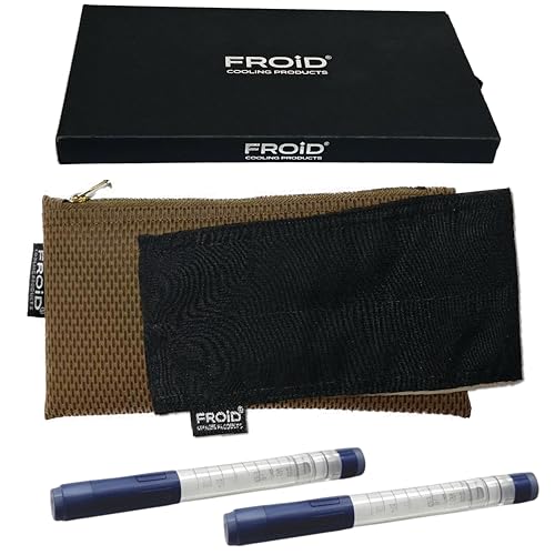 Image of TWAIN: Insulin Cooling Travel Wallet (Beige) Zipper